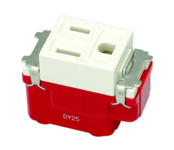 接地シングルコンセント (PW色)